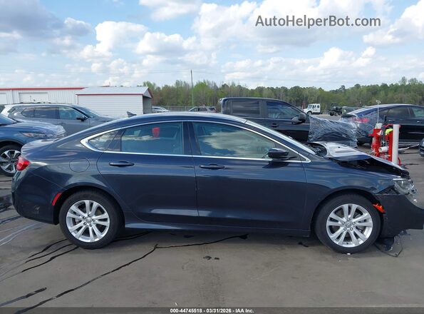 1C3CCCAB1HN505697 2017 CHRYSLER 200 Черный Вид задней части салона