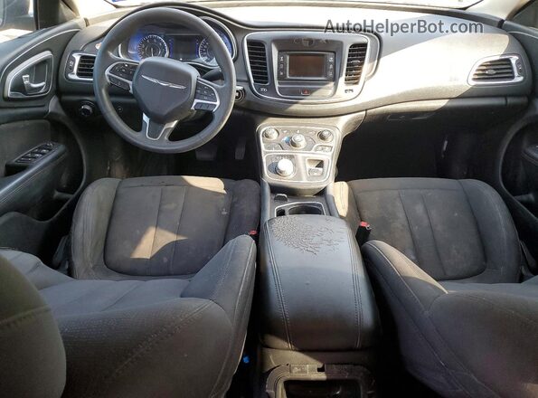 1C3CCCAB4GN120701 2016 CHRYSLER 200 Черный Вид панели приборов