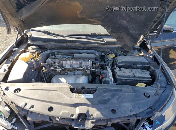 1C3CCCAB4GN120701 2016 CHRYSLER 200 Черный Вид задней части салона