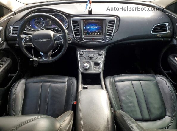 1C3CCCAB5HN509526 2017 CHRYSLER 200 Серебряный Вид панели приборов