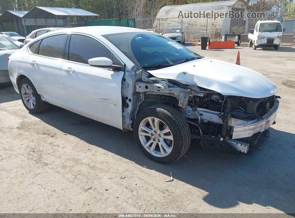 1C3CCCAB8GN136285 2016 CHRYSLER 200 White Przód prawy