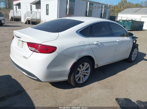 1C3CCCAB8GN136285 2016 CHRYSLER 200 White Tył prawy
