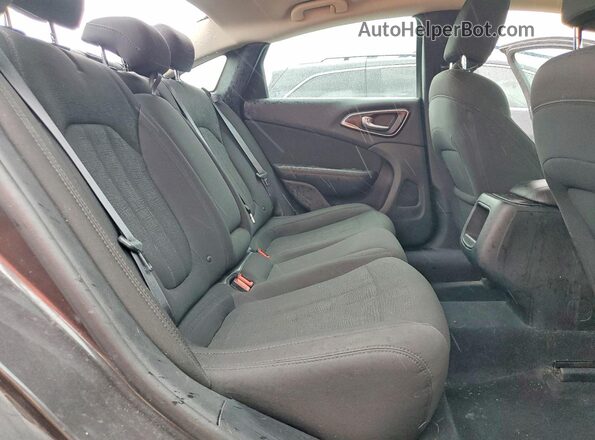 1C3CCCFB8HN505849 2017 CHRYSLER 200 Серый Вид задних сидений
