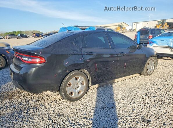 1C3CDFAA1GD593340 2016 DODGE DART Черный Задняя правая четверть
