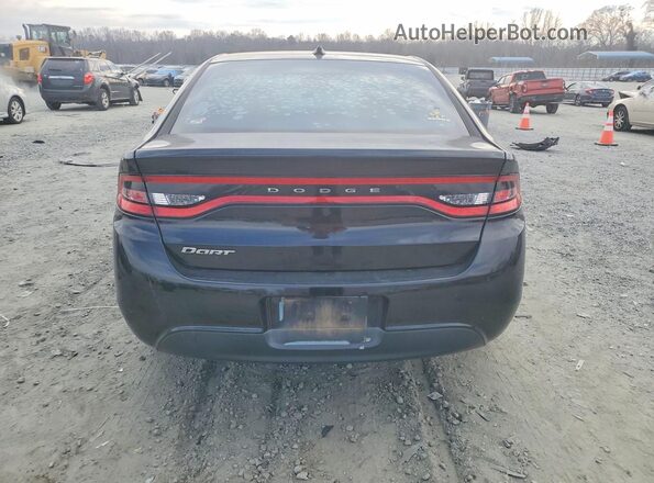 1C3CDFAA2GD703960 2016 DODGE DART Black Հետևի տեսք