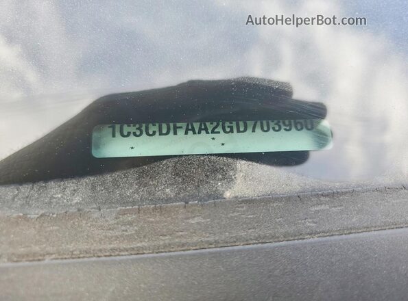 1C3CDFAA2GD703960 2016 DODGE DART Black Շարժիչի բաժամունքի տեսք