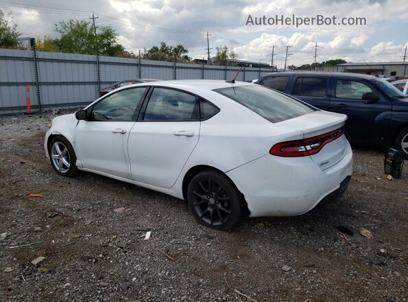 1C3CDFAA3GD578516 2016 DODGE DART White Trasero izquierdo
