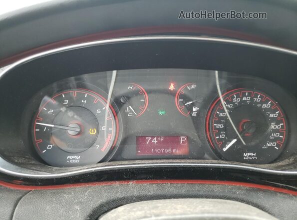 1C3CDFAA3GD578516 2016 DODGE DART White Vista del cuadro de instrumentos