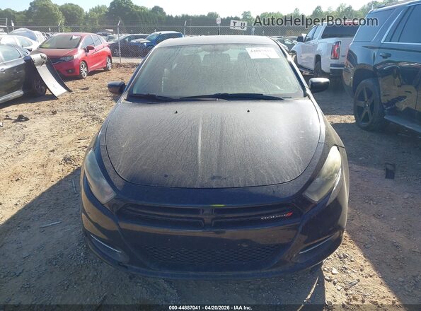 1C3CDFBA4GD623235 2016 DODGE DART Black Widok zestawu wskaźników