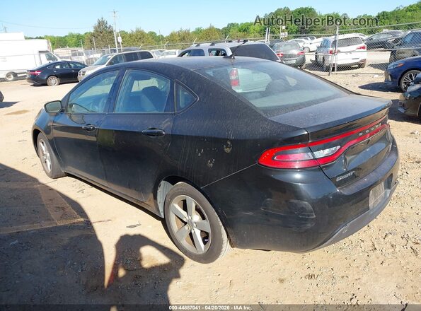 1C3CDFBA4GD623235 2016 DODGE DART Black Tył lewy