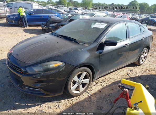 1C3CDFBA4GD623235 2016 DODGE DART Black Przód lewy