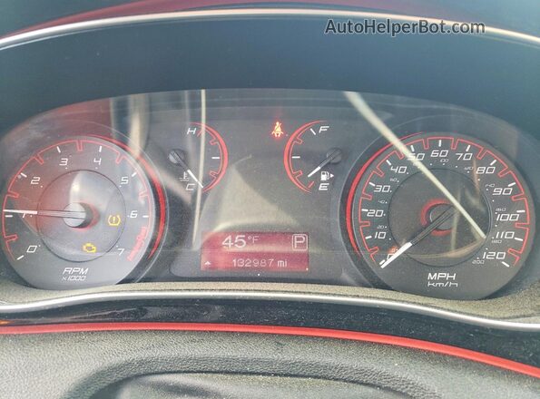 1C3CDFBB2GD555140 2016 DODGE DART Серый Вид щитка приборов