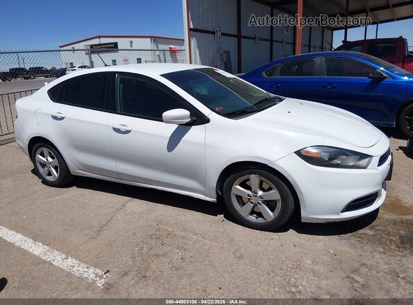 1C3CDFBB5GD689916 2016 DODGE DART White Rear interior view