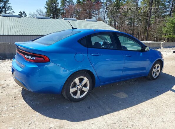 1C3CDFBB9GD505996 2016 DODGE DART Blue Tył prawy