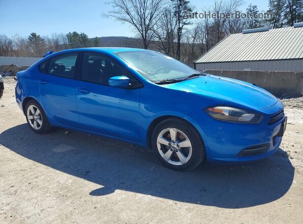 1C3CDFBB9GD505996 2016 DODGE DART Blue Przód prawy