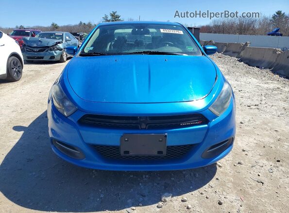 1C3CDFBB9GD505996 2016 DODGE DART Blue Widok z przodu