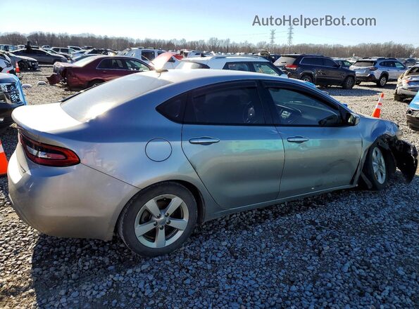 1C3CDFBB9GD667580 2016 DODGE DART Silver Задня права чверть