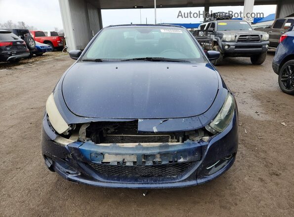 1C3CDFBBXGD607369 2016 DODGE DART Blue Widok z przodu
