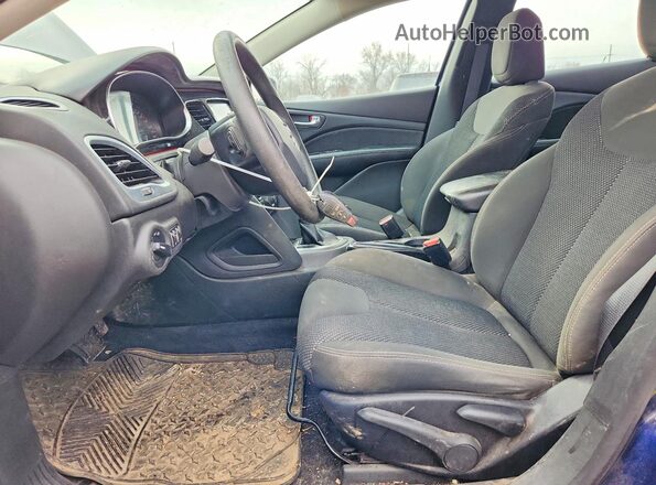 1C3CDFBBXGD607369 2016 DODGE DART Blue Widok wnętrza z przodu