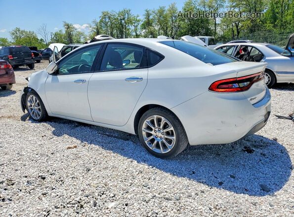 1C3CDFCB7GD610180 2016 DODGE DART White Հետևի ձախ