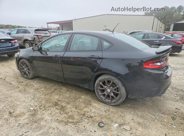 1C3CDFEB1GD578825 2016 DODGE DART Black Tył lewy