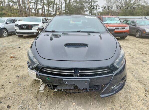 1C3CDFEB1GD578825 2016 DODGE DART Black Widok z przodu