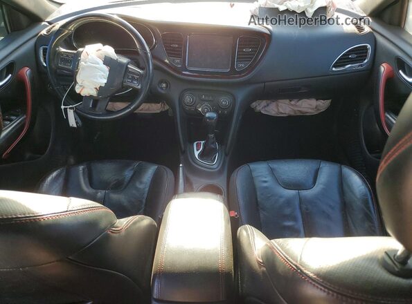 1C3CDFEB6GD752579 2016 DODGE DART Gray Dashboard view