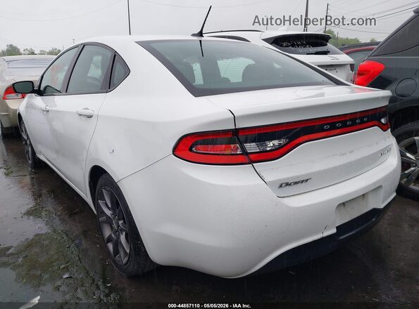 1C3CDFFA3GD791359 2016 DODGE DART White Задня ліва чверть