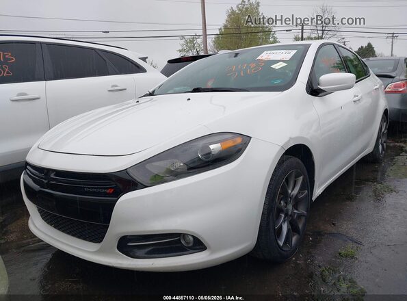 1C3CDFFA3GD791359 2016 DODGE DART White Передня ліва чверть