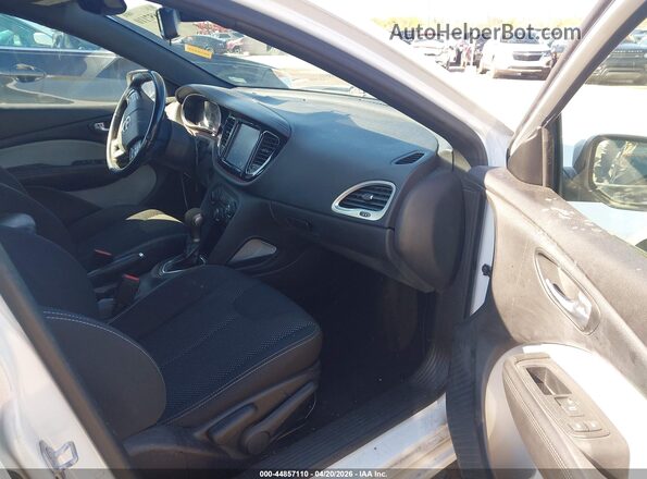 1C3CDFFA3GD791359 2016 DODGE DART White Вид салону спереду