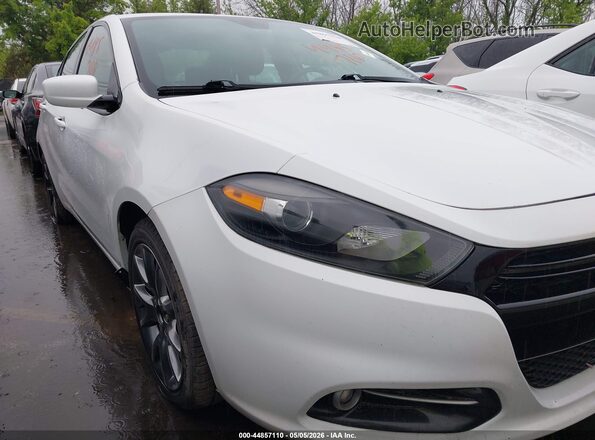 1C3CDFFA3GD791359 2016 DODGE DART White Вид спереду