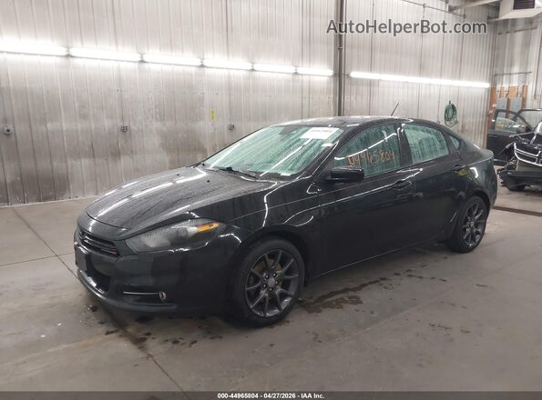 1C3CDFFA7GD791557 2016 DODGE DART Black Передня ліва чверть