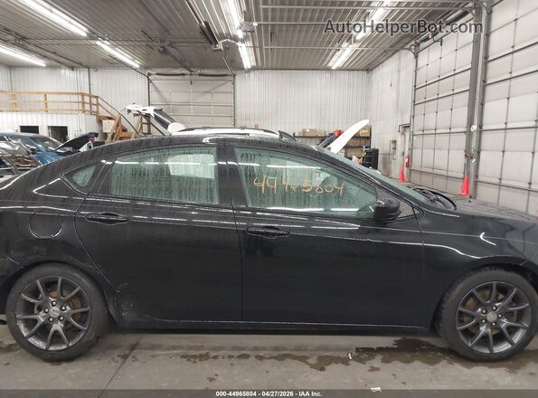 1C3CDFFA7GD791557 2016 DODGE DART Black Панорамний вид салону 360°