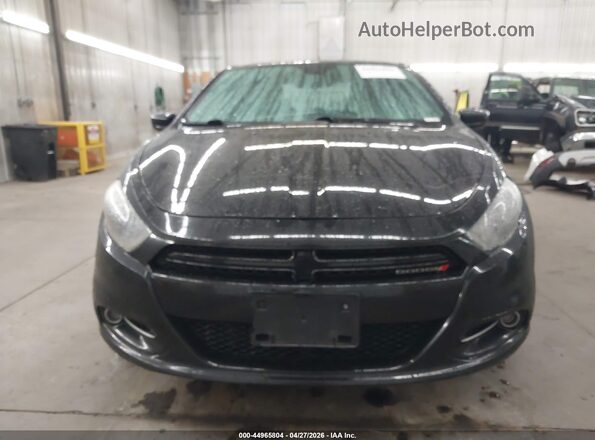 1C3CDFFA7GD791557 2016 DODGE DART Black Вид задньої частини салону