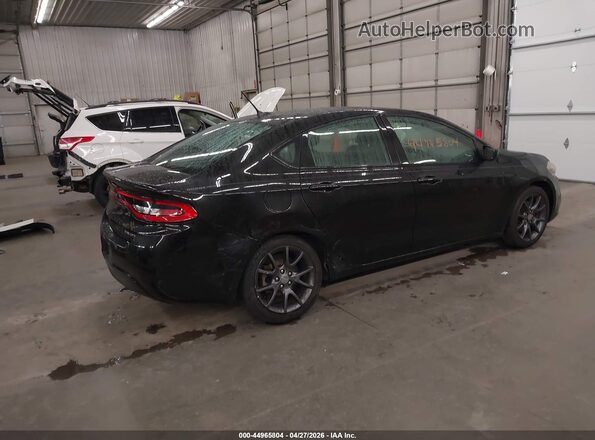 1C3CDFFA7GD791557 2016 DODGE DART Black Задня права чверть