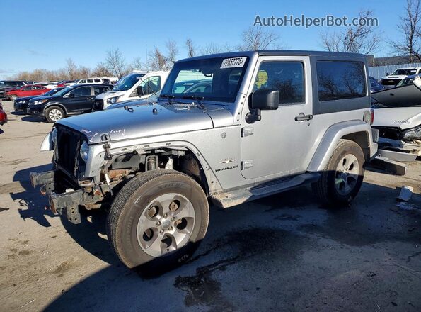 1C4AJWBG0GL307823 2016 JEEP WRANGLER Silver Передня ліва чверть