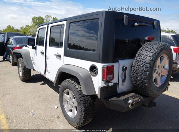 1C4BJWDG0HL715449 2017 JEEP WRANGLER UNLIMITED Белый Задняя левая четверть