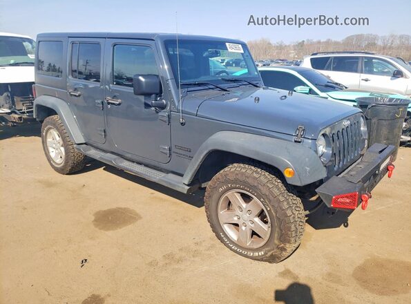 1C4BJWDG2GL253149 2016 JEEP WRANGLER Gray Передня права чверть