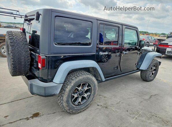 1C4BJWDG7GL103053 2016 JEEP WRANGLER Black Задня права чверть