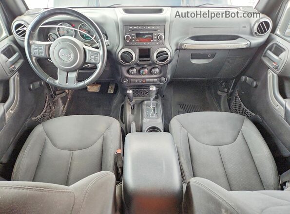 1C4BJWDG7GL103053 2016 JEEP WRANGLER Black Вид панелі приладів