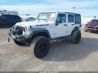 2016 Jeep Wrangler Unlimited Rubicon White vin: 1C4BJWFG2GL137950
