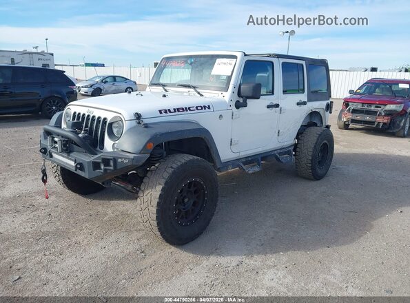 1C4BJWFG2GL137950 2016 JEEP WRANGLER UNLIMITED White Przód lewy