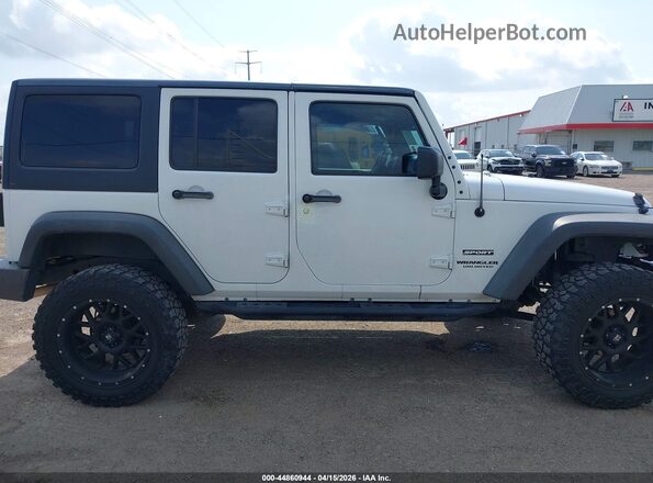 1C4HJWDG3GL346224 2016 JEEP WRANGLER UNLIMITED Белый Панорамный вид салона 360°