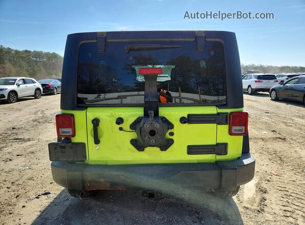 1C4HJWDG9GL295702 2016 JEEP WRANGLER Green Vista trasera