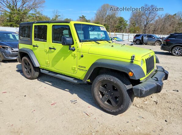 1C4HJWDG9GL295702 2016 JEEP WRANGLER Green Delantero derecho