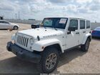2016 Jeep Wrangler Unlimited Rubicon White vin: 1C4HJWFG2GL297899