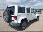 2016 Jeep Wrangler Unlimited Rubicon White vin: 1C4HJWFG2GL297899