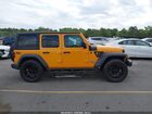 2018 Jeep Wrangler Unlimited Sport S 4x4 Оранжевый vin: 1C4HJXDG4JW150188