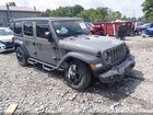 2023 Jeep Wrangler 4-door Sport S 4x4 Gray vin: 1C4HJXDGXPW607207