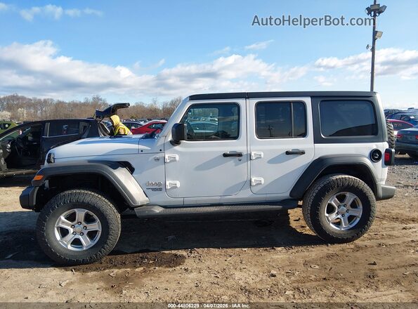 1C4HJXDN5LW199224 2020 JEEP WRANGLER UNLIMITED Белый Панорамный вид салона 360°